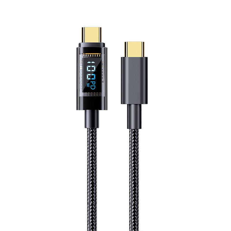 100W USB Power Delivery USB PD Cable With Power Meter 2 Meters 100w-usb-power-delivery-usb-pd-cable-with-power-meter-2-meters