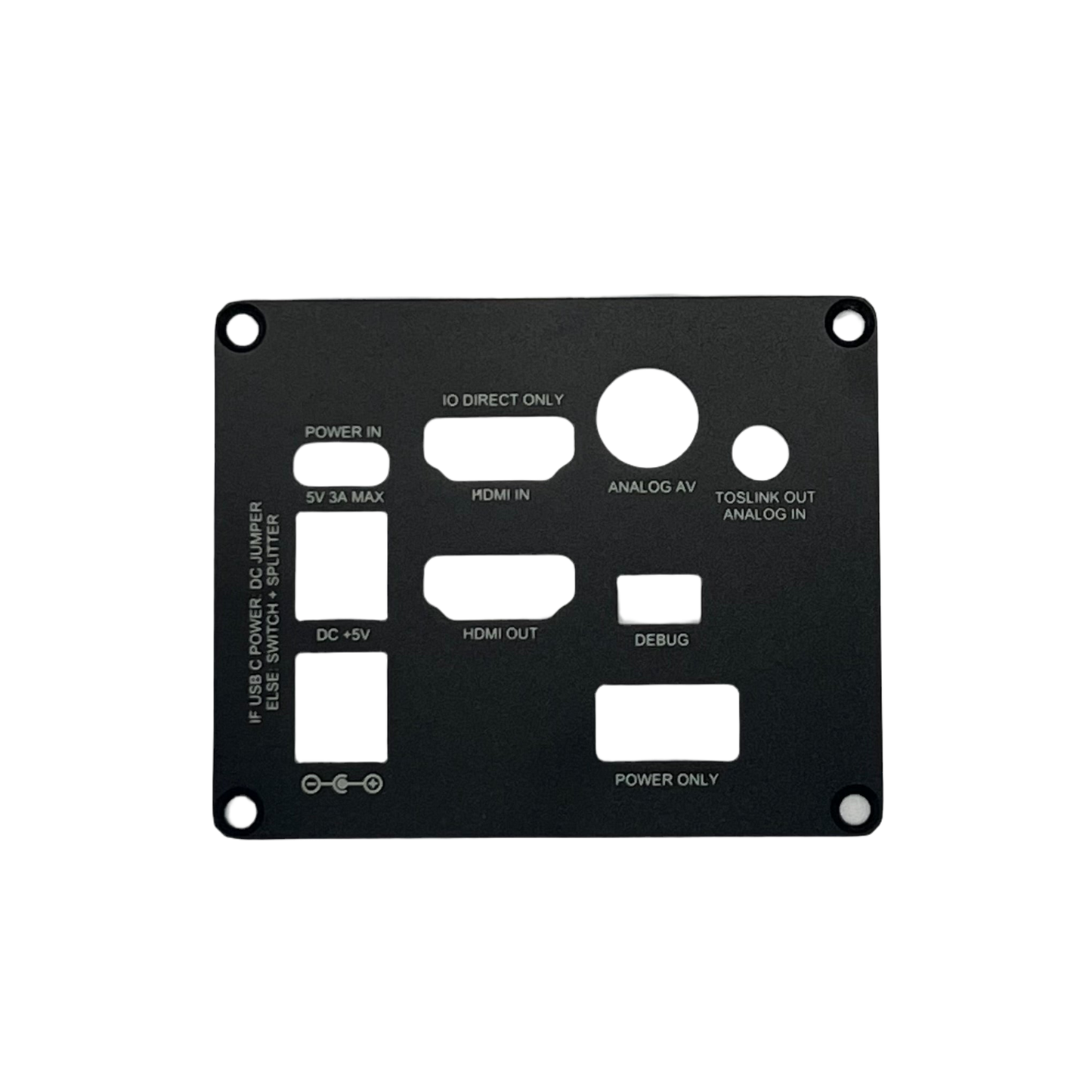 Panneaux de boîtier à refroidissement passif en aluminium MiSTer FPGA