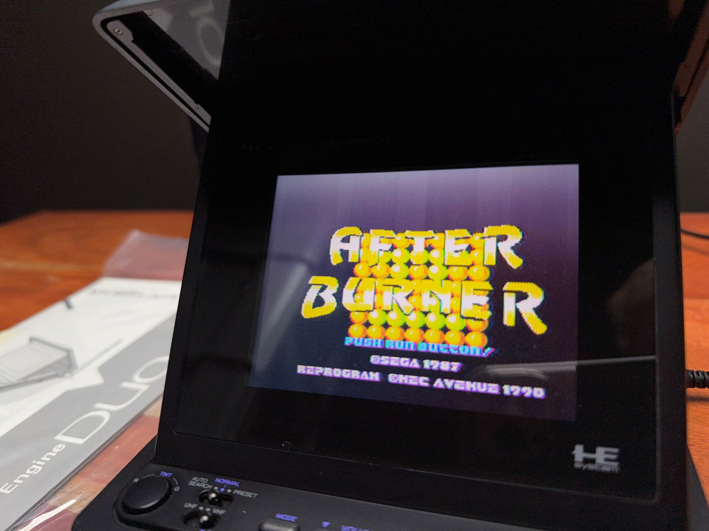 PC Engine Duo Monitor