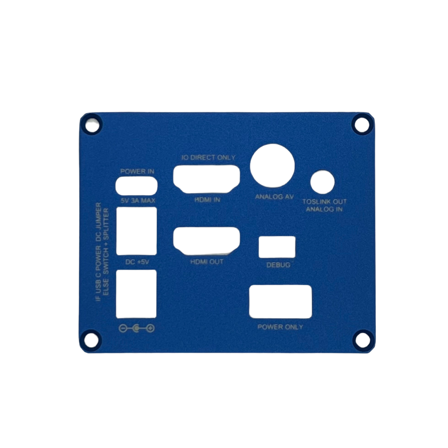 Panneaux de boîtier à refroidissement passif en aluminium MiSTer FPGA