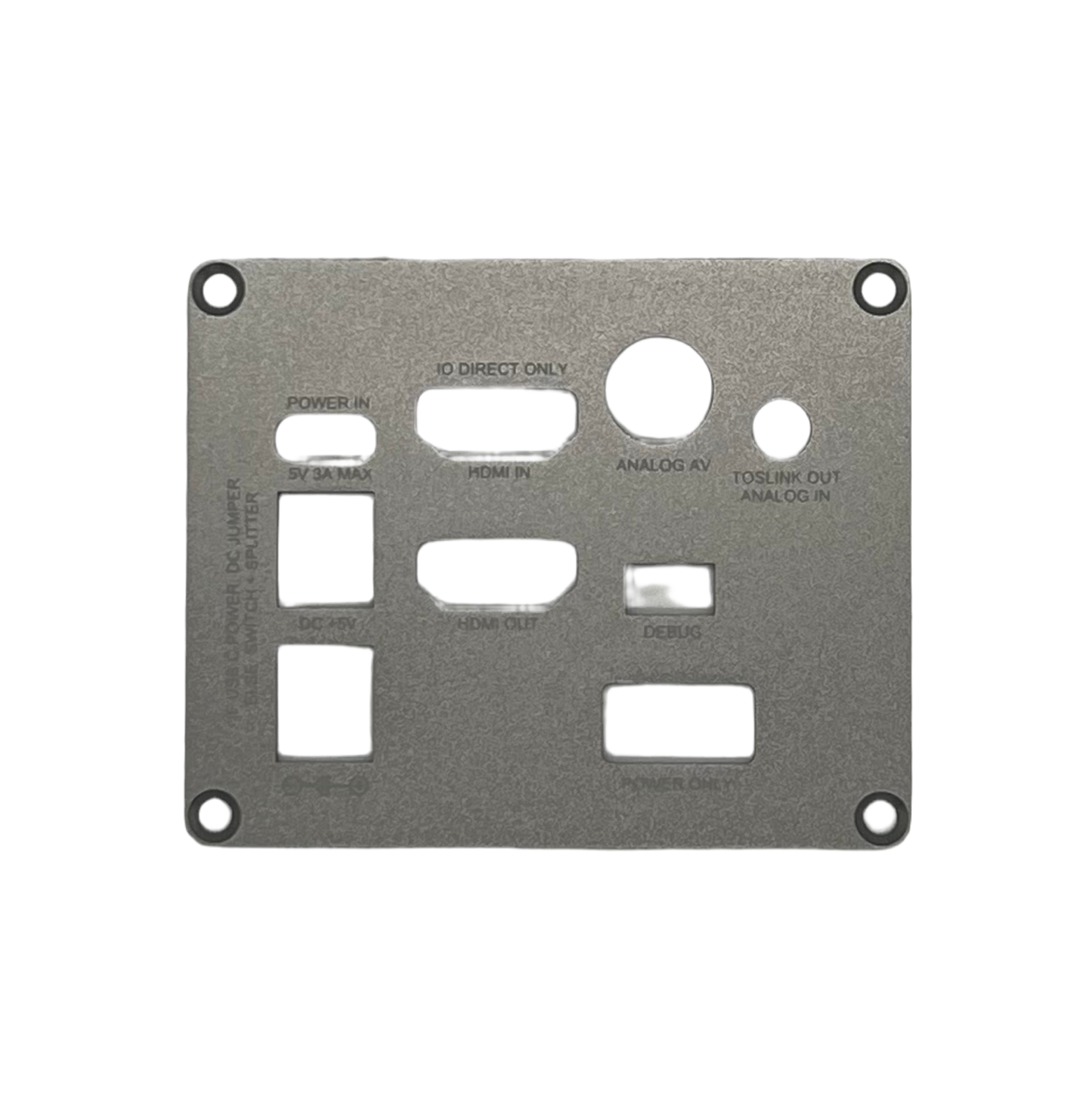Panneaux de boîtier à refroidissement passif en aluminium MiSTer FPGA