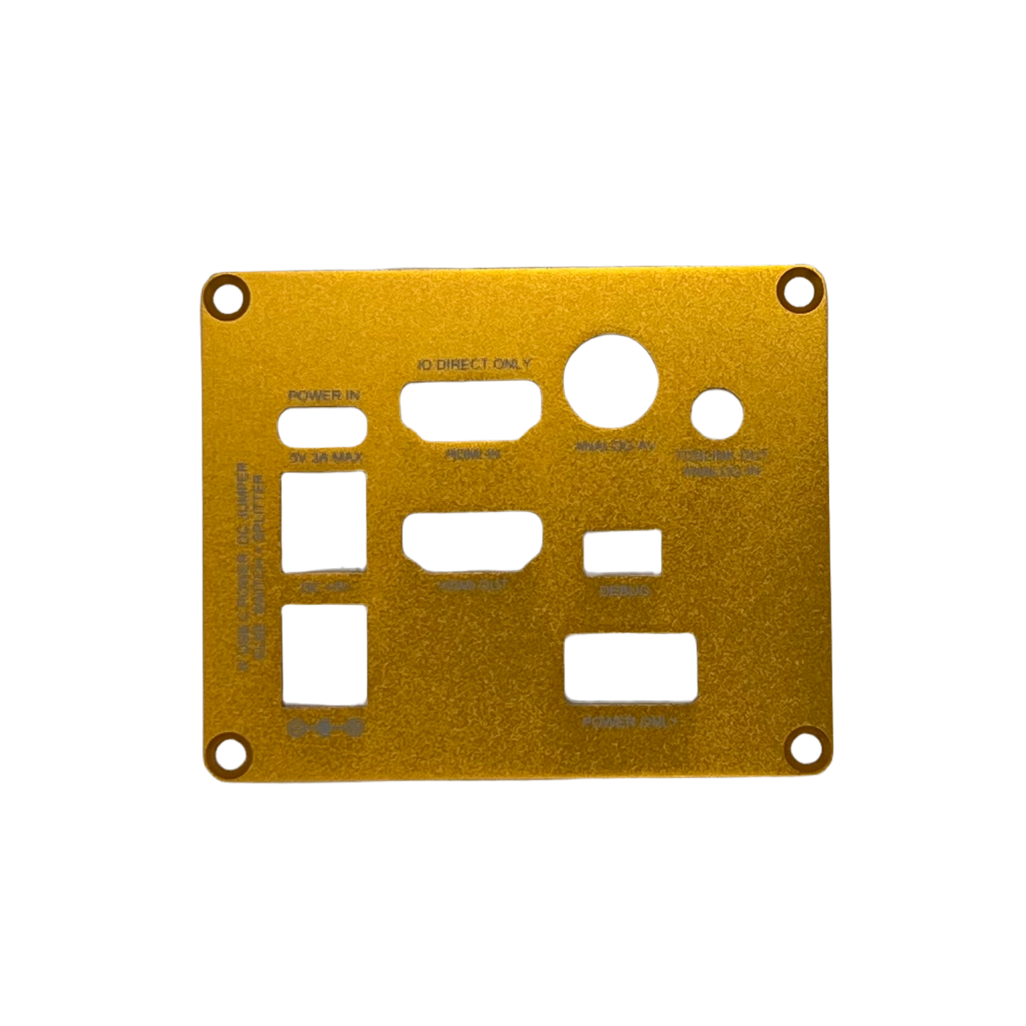 Panneaux de boîtier à refroidissement passif en aluminium MiSTer FPGA