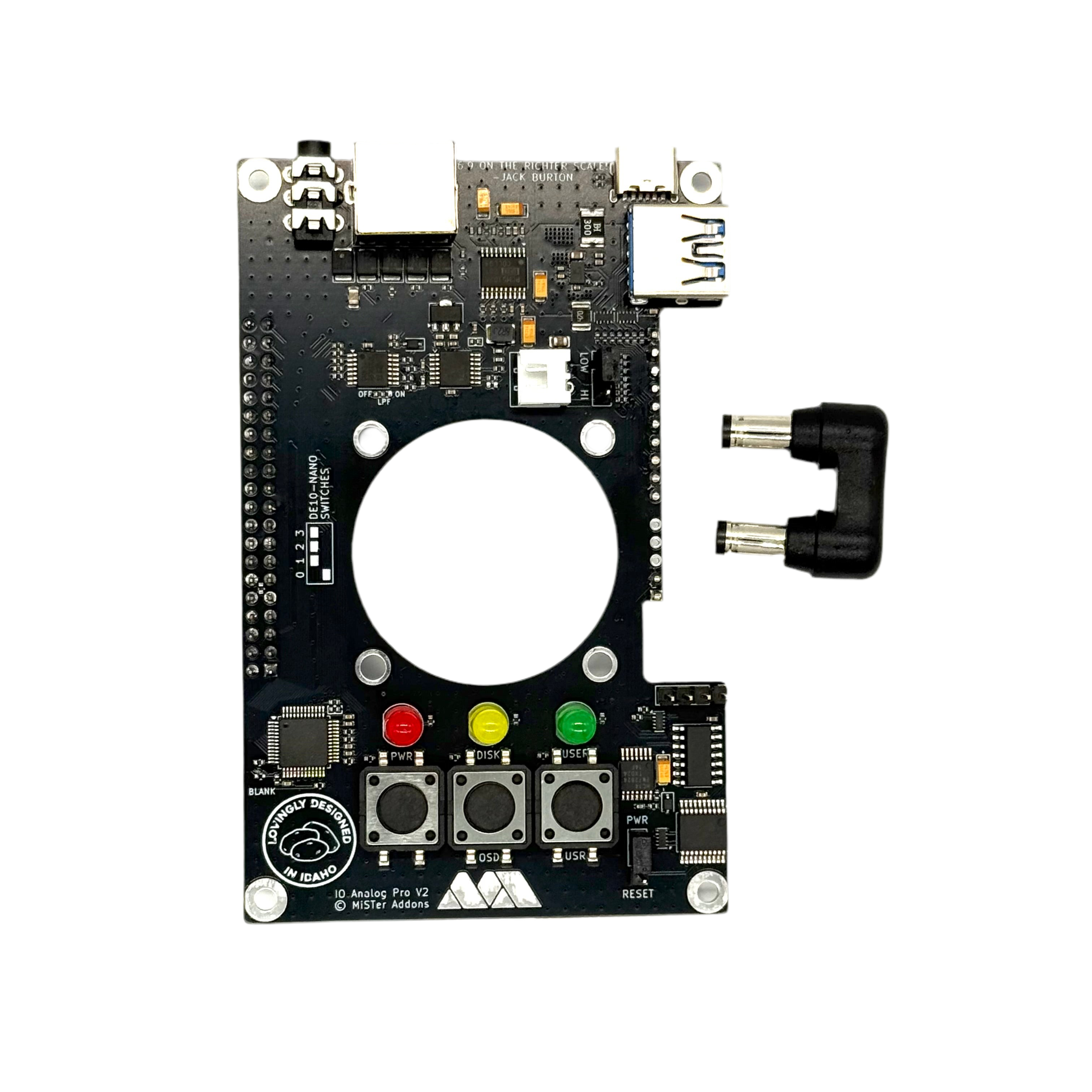 IO Analog Pro Board | Analog Video & Audio | MiSTer Addons