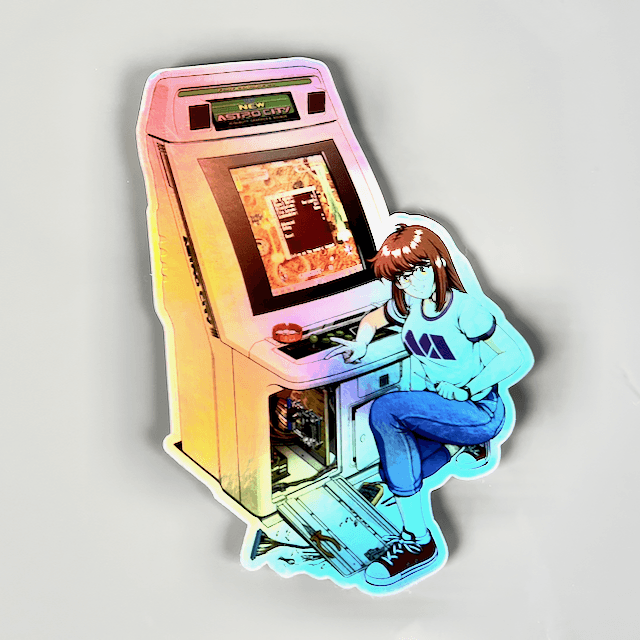 MiSTer Addons Donnacade Stickers and Magnet - MiSTer Addons