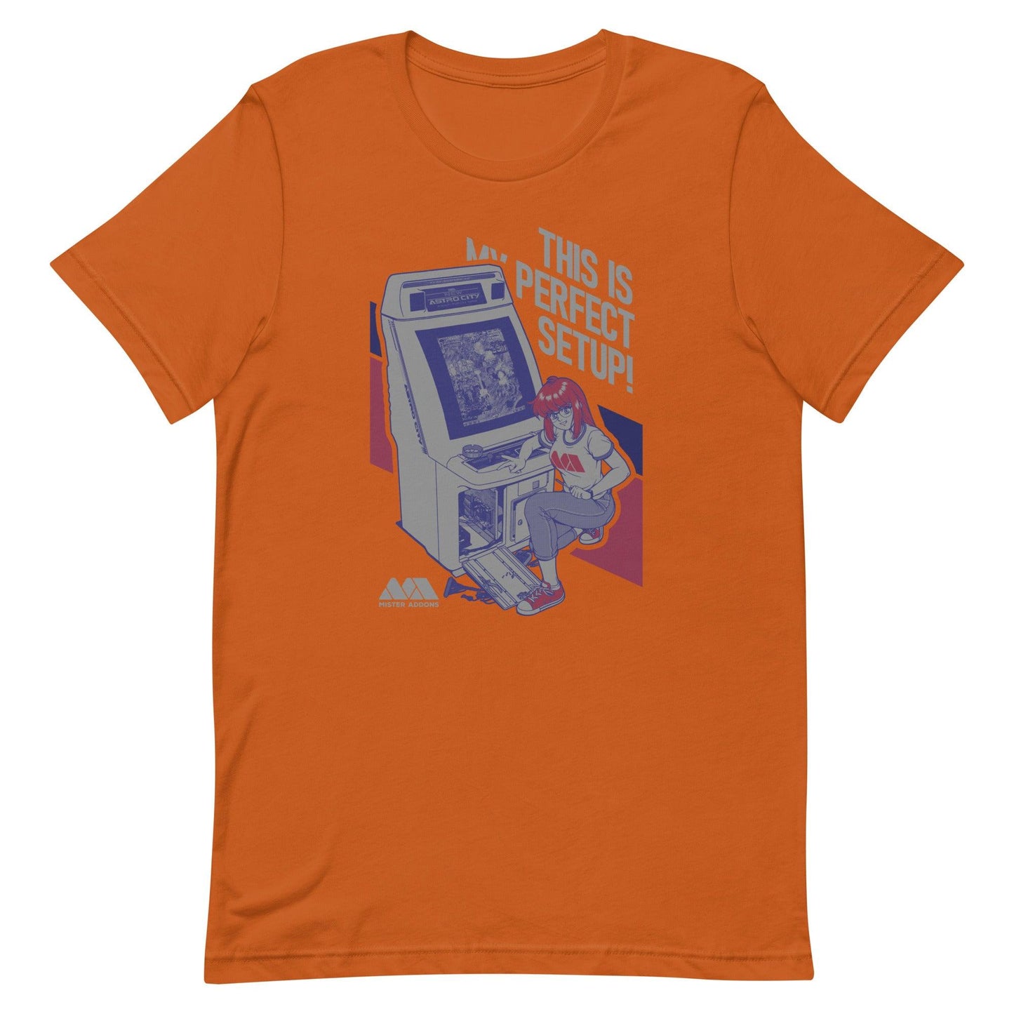 MiSTer Addons Donnacade Dark Unisex T-shirt - MiSTer Addons