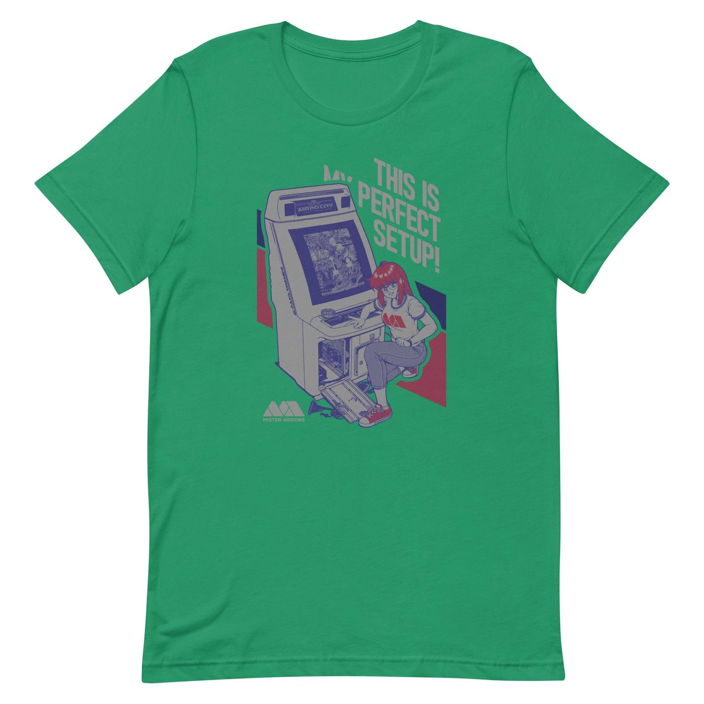 MiSTer Addons Donnacade Dark Unisex T-shirt - MiSTer Addons
