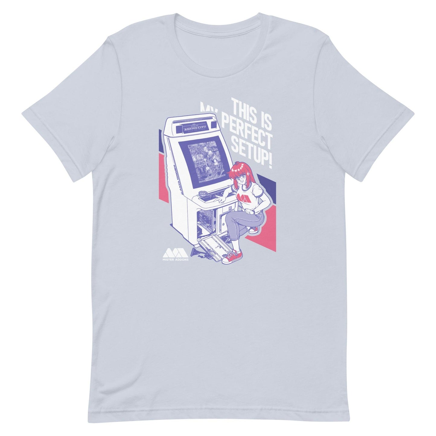 MiSTer Addons Donnacade Light Unisex T-shirt - MiSTer Addons