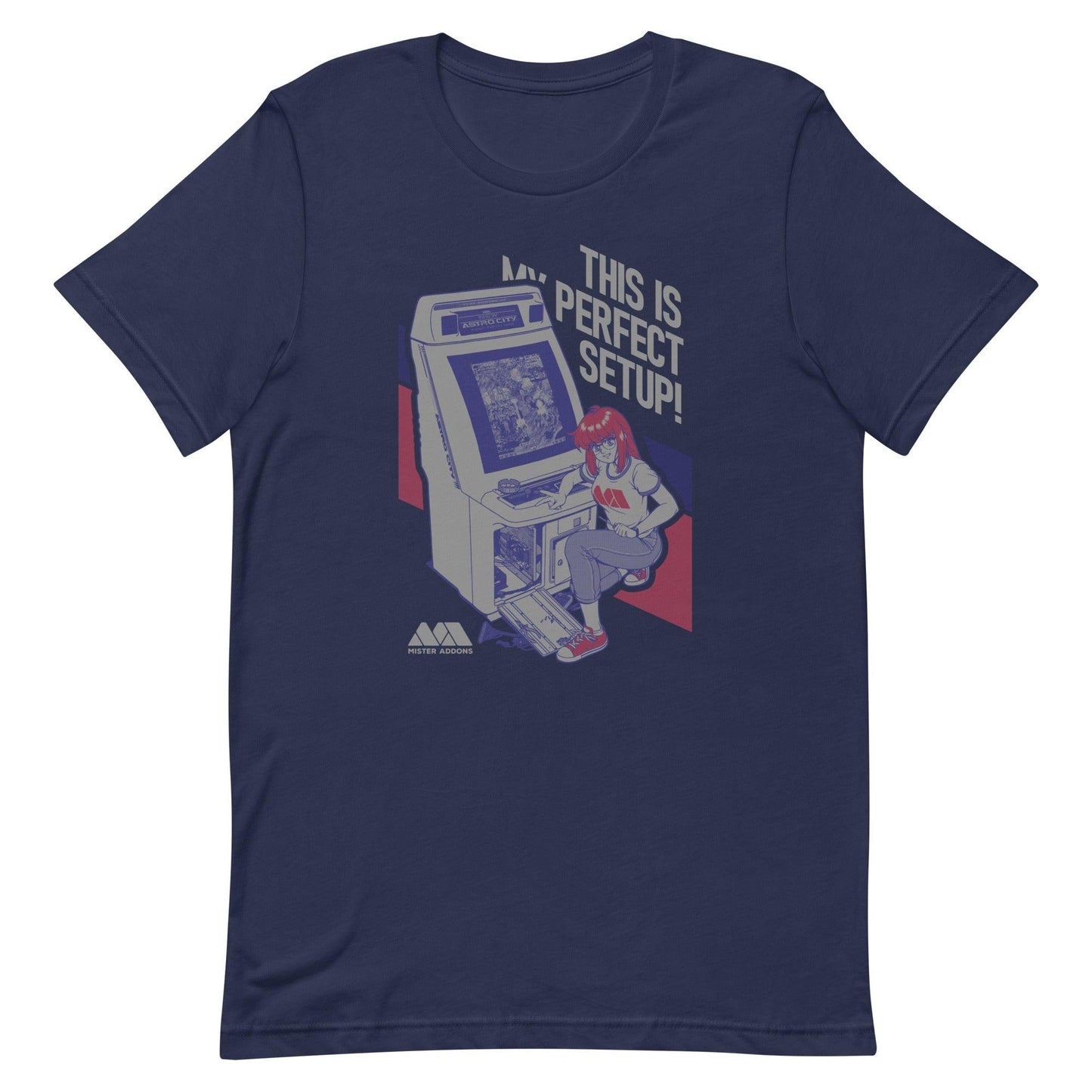 MiSTer Addons Donnacade Dark Unisex T-shirt - MiSTer Addons