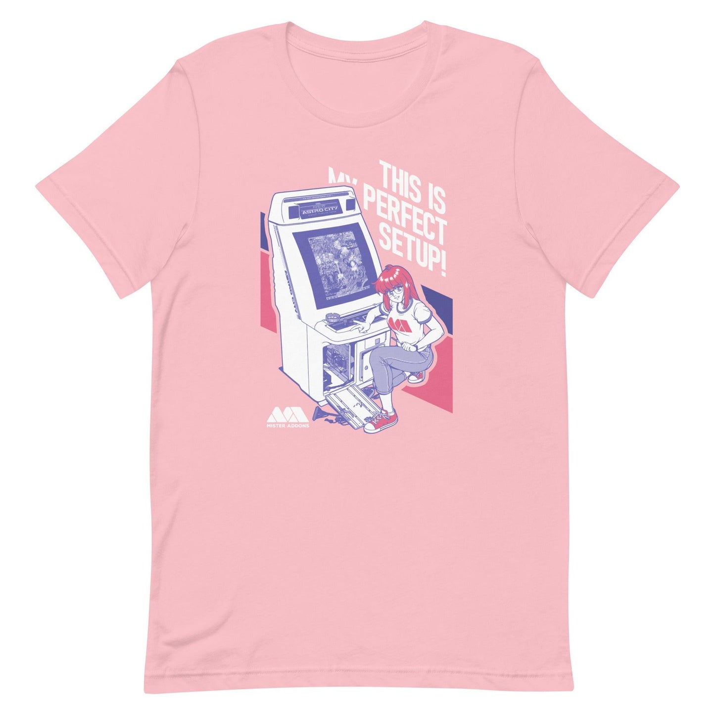 MiSTer Addons Donnacade Light Unisex T-shirt - MiSTer Addons