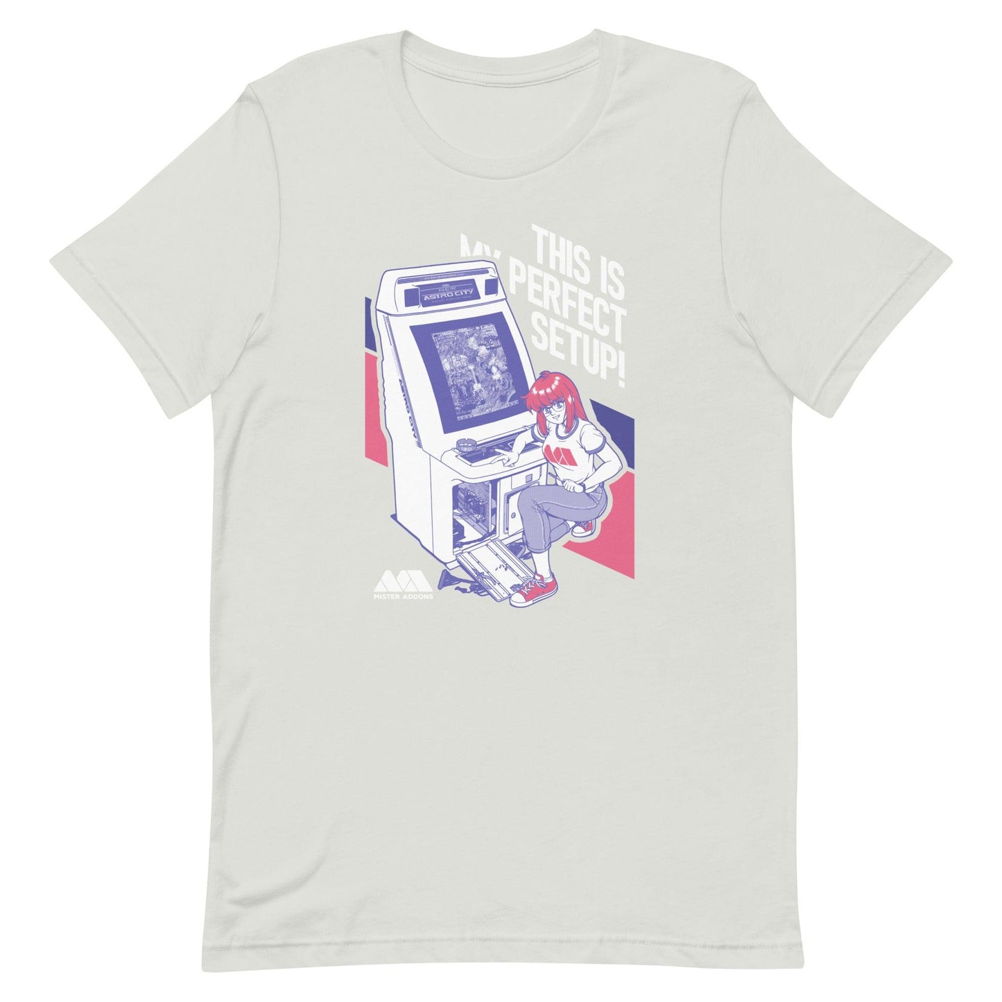 MiSTer Addons Donnacade Light Unisex T-shirt - MiSTer Addons