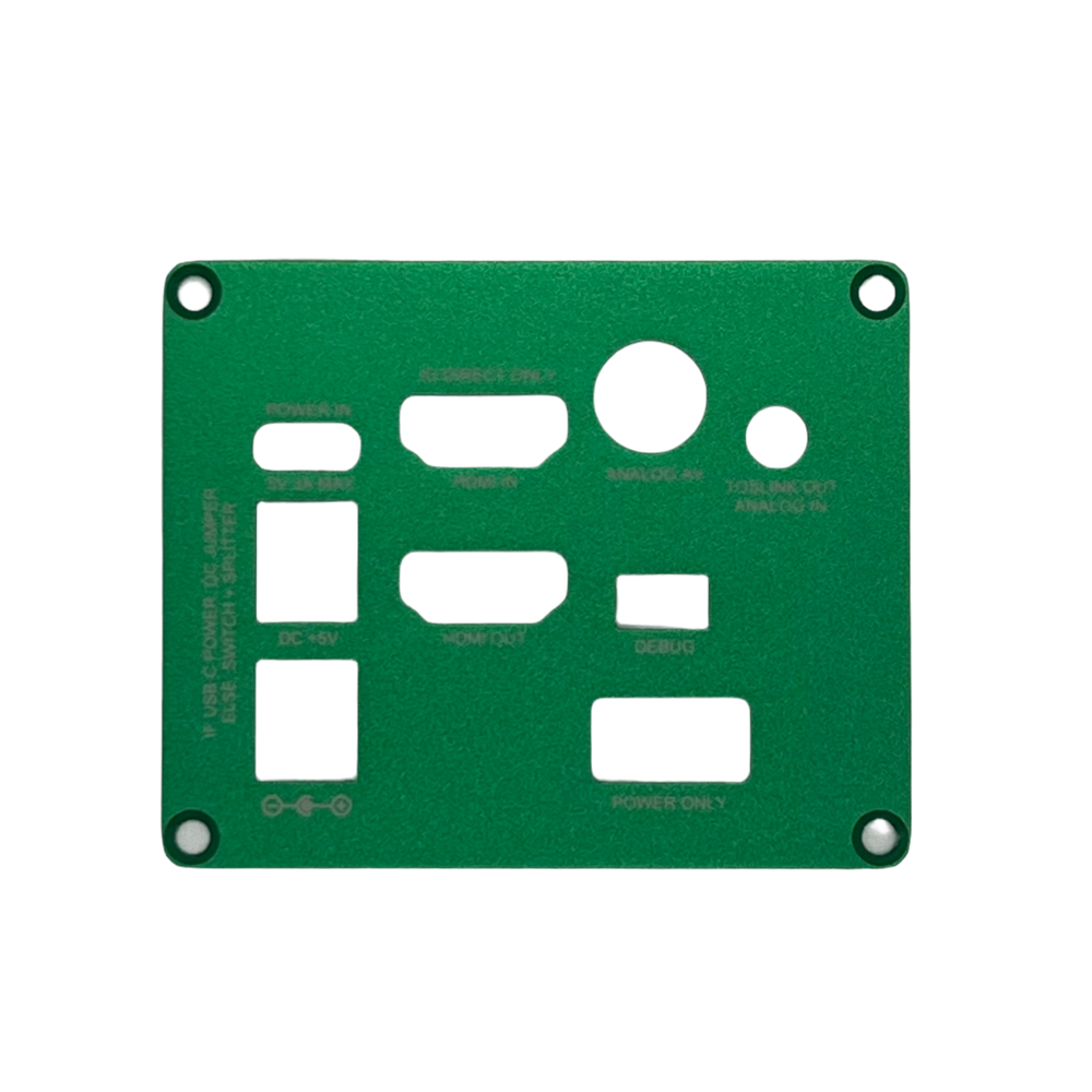 
                      
                        Paneles de carcasa de aluminio con refrigeración pasiva MiSTer FPGA
                      
                    