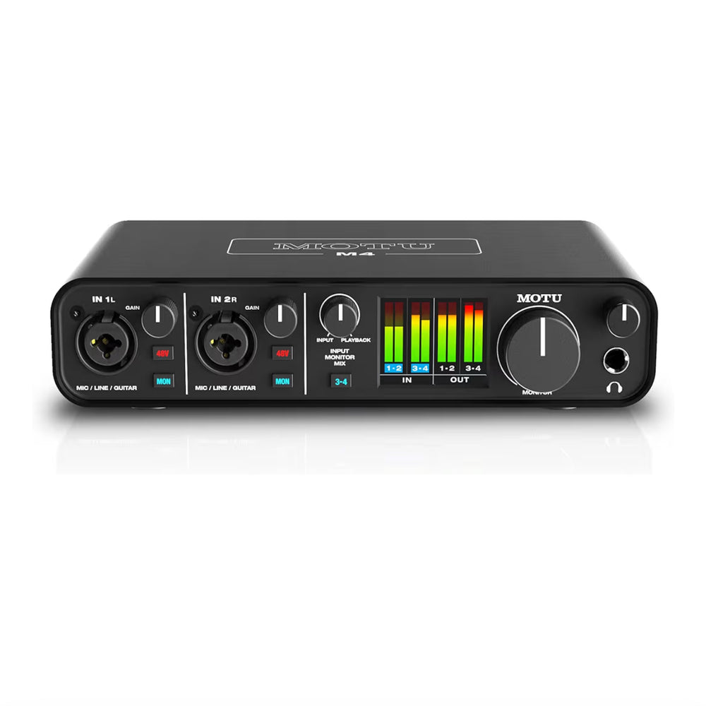 Motu M4 4x4 USB-C Audio Interface