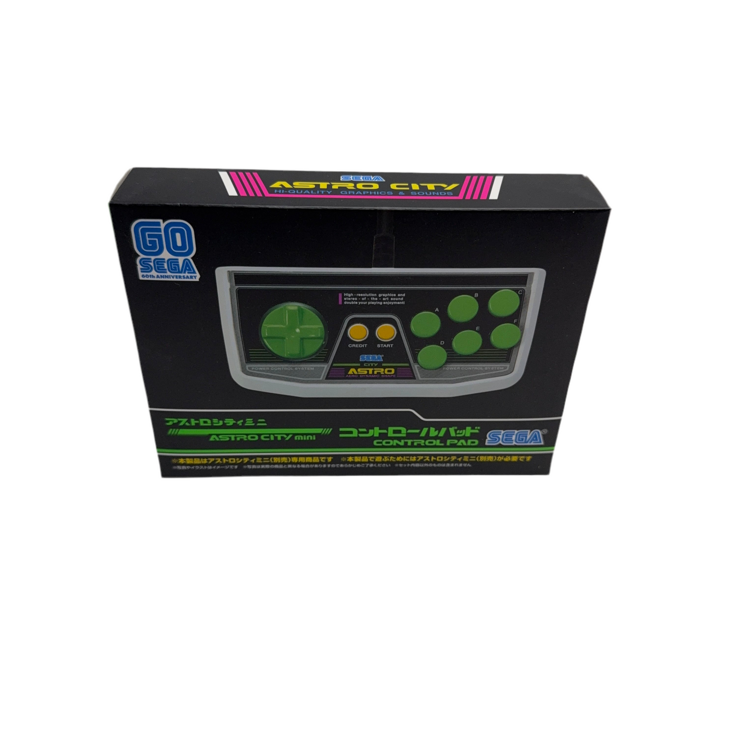 Go Sega - Astro City Control Pad