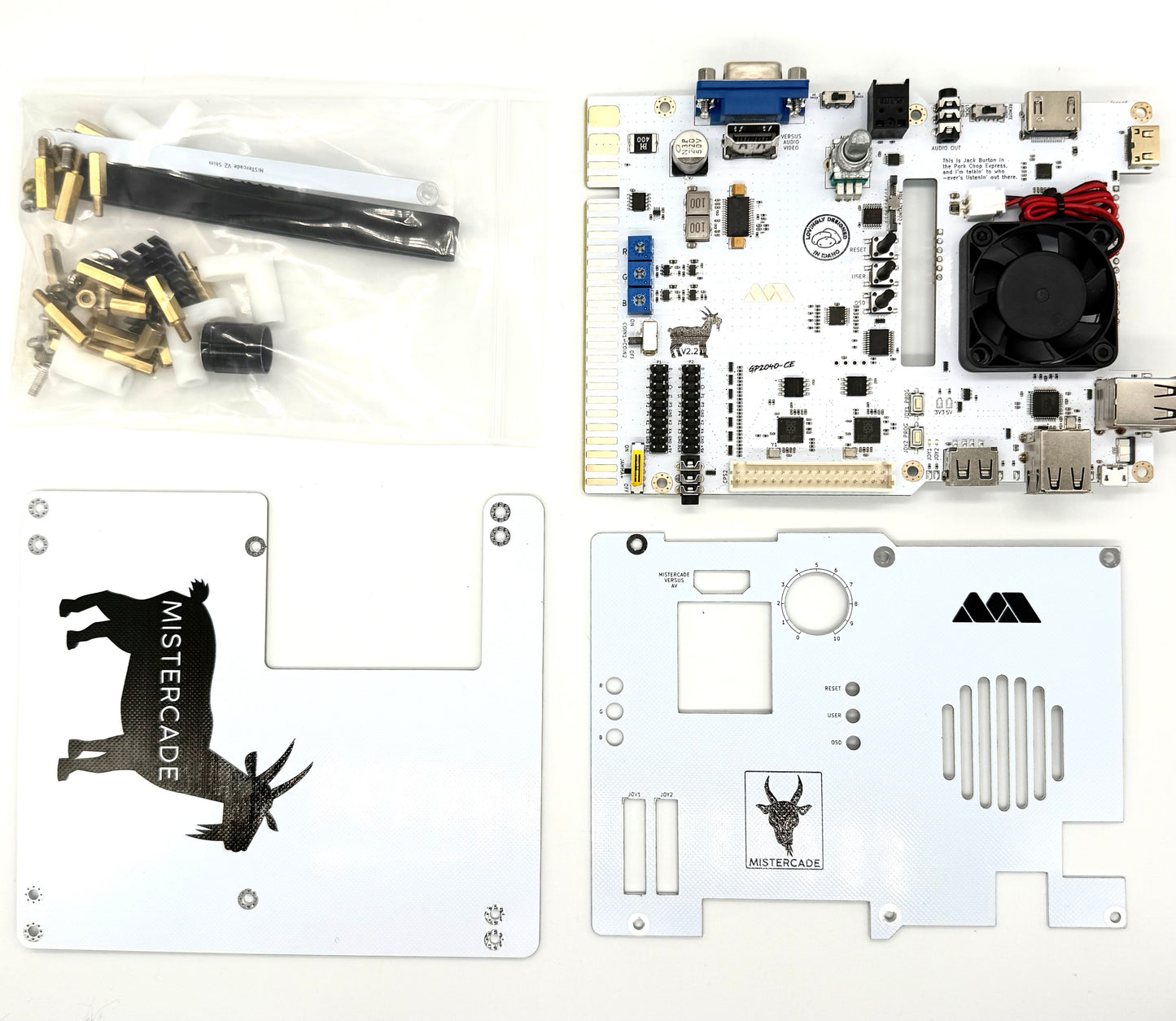 MiSTercade V2 Kit | MiSTer FPGA JAMMA Arcade Kit