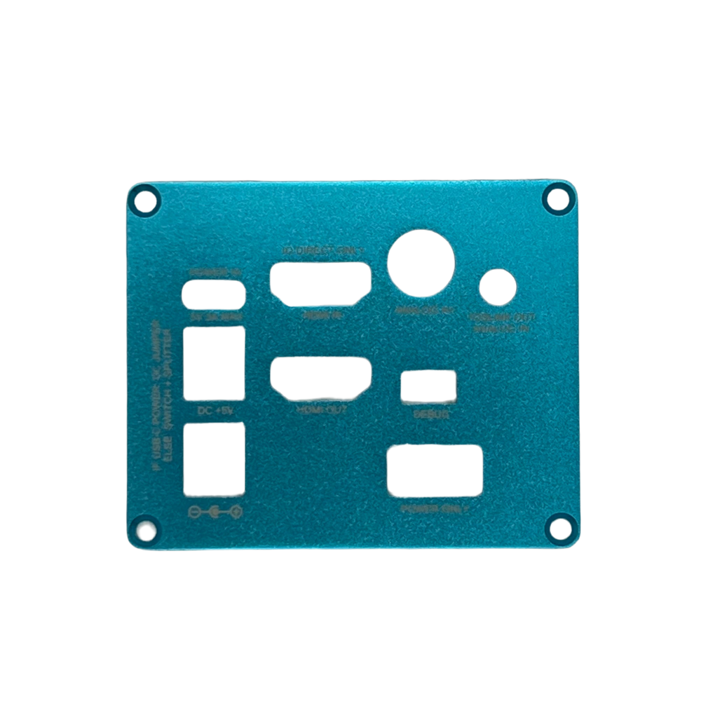 
                      
                        Paneles de carcasa de aluminio con refrigeración pasiva MiSTer FPGA
                      
                    