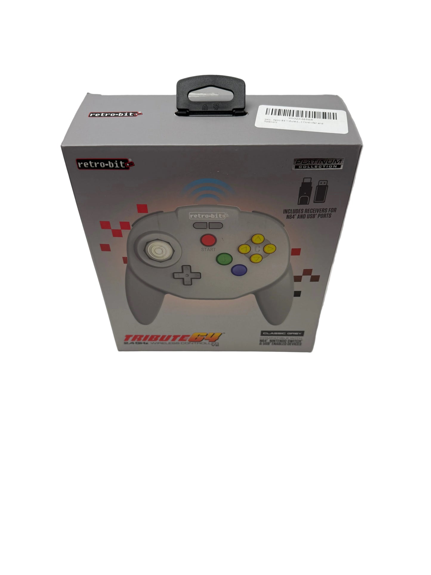 [N64] Retro-Bit Tribute 64 Purple (Boxed)