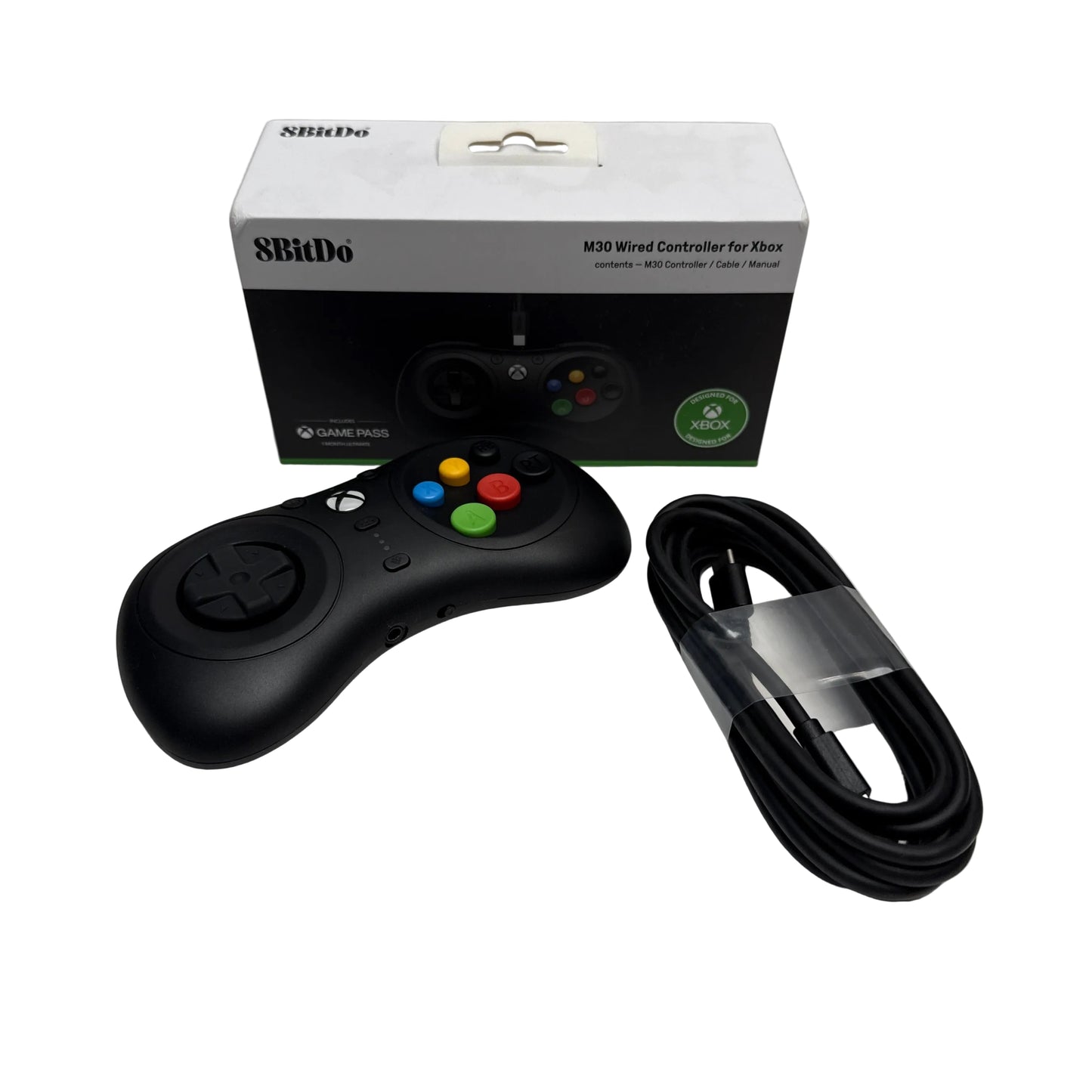 8BitDo M30 Wired Controller for Xbox