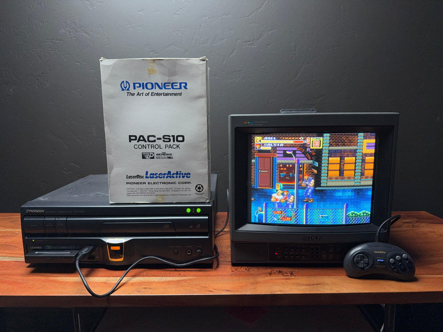 Pioneer Laser Active PAC-S10 (Complete in Box)