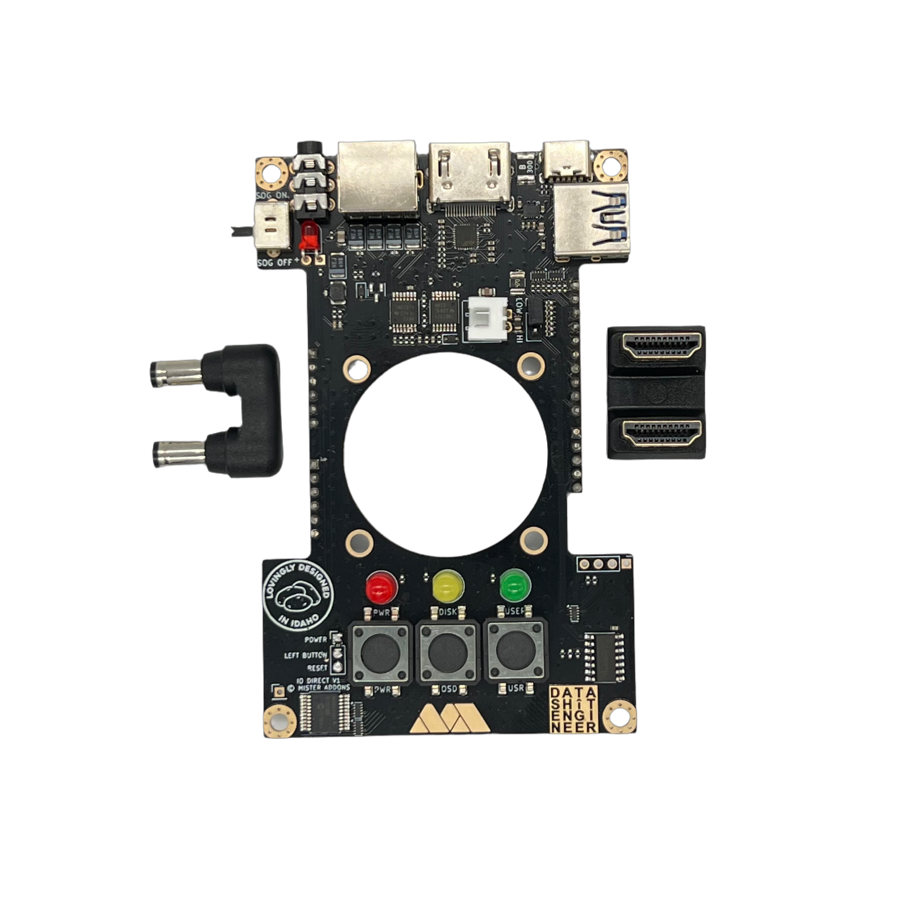 IO Direct Board | Analog Video & Audio | MiSTer Addons