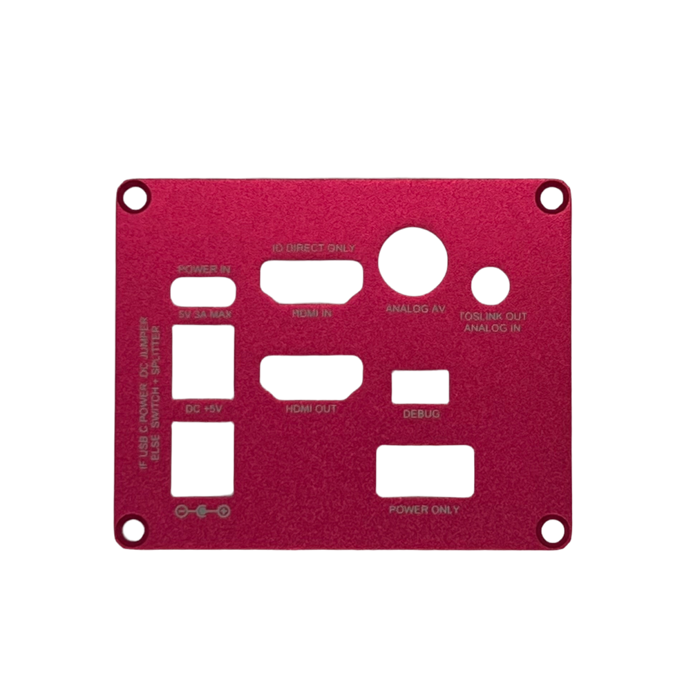 
                      
                        Paneles de carcasa de aluminio con refrigeración pasiva MiSTer FPGA
                      
                    