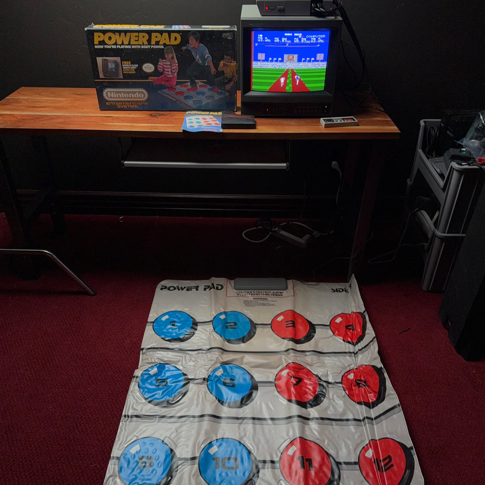 NES Power Pad + Track Meet