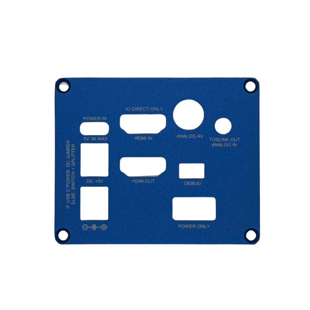 
                      
                        Paneles de carcasa de aluminio con refrigeración pasiva MiSTer FPGA
                      
                    