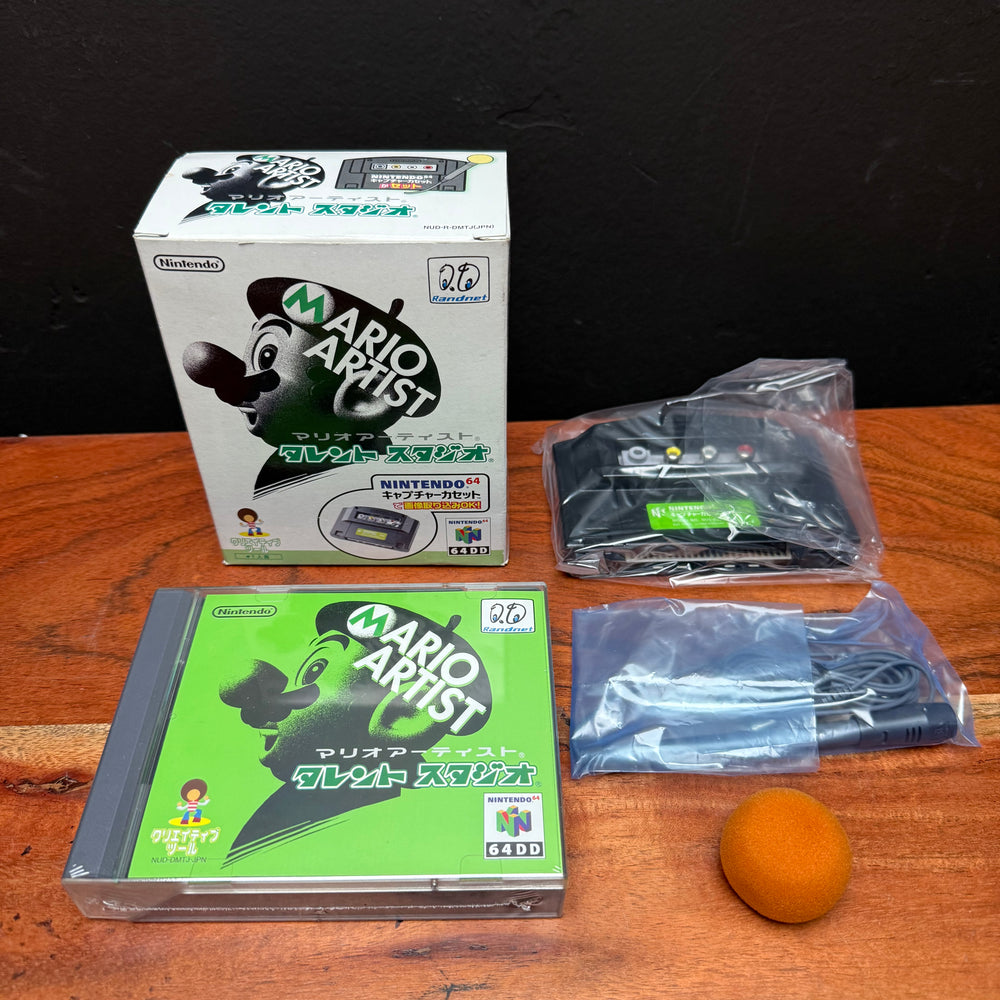 
                      
                        Mario Artist 64DD (Sealed)
                      
                    