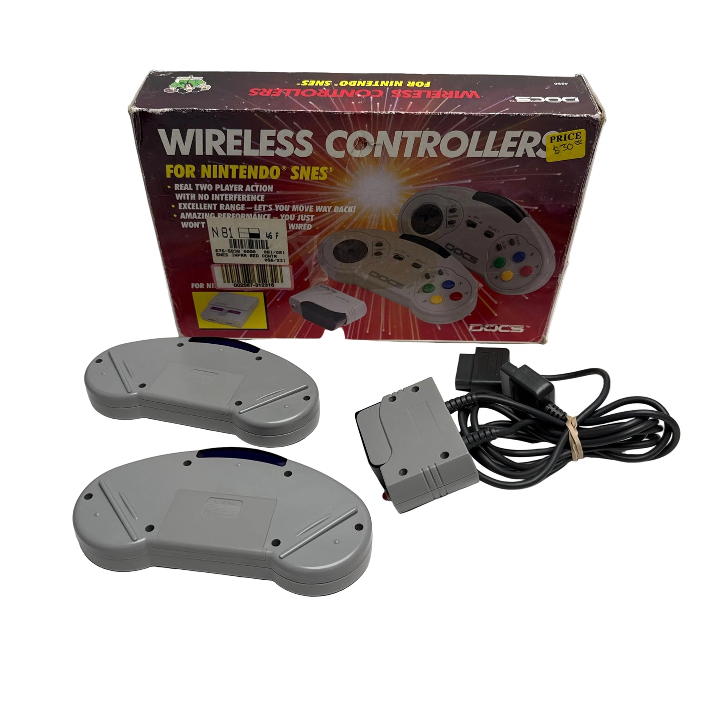 Docs Wireless Controllers for SNES