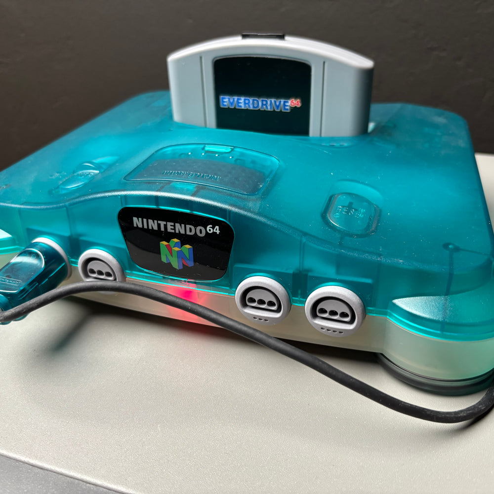 N64 Japan Clear Blue
