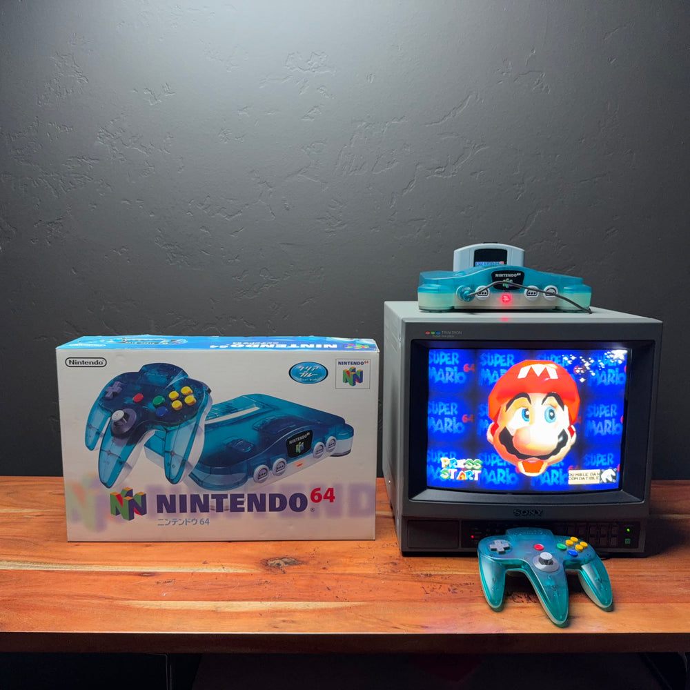 N64 Japan Clear Blue