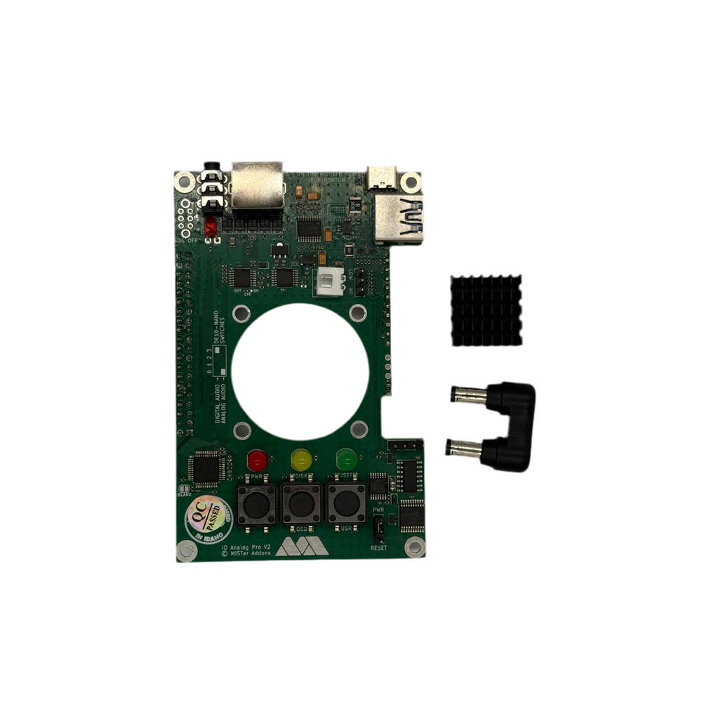 IO Analog Pro Board | Analog Video & Audio | MiSTer Addons