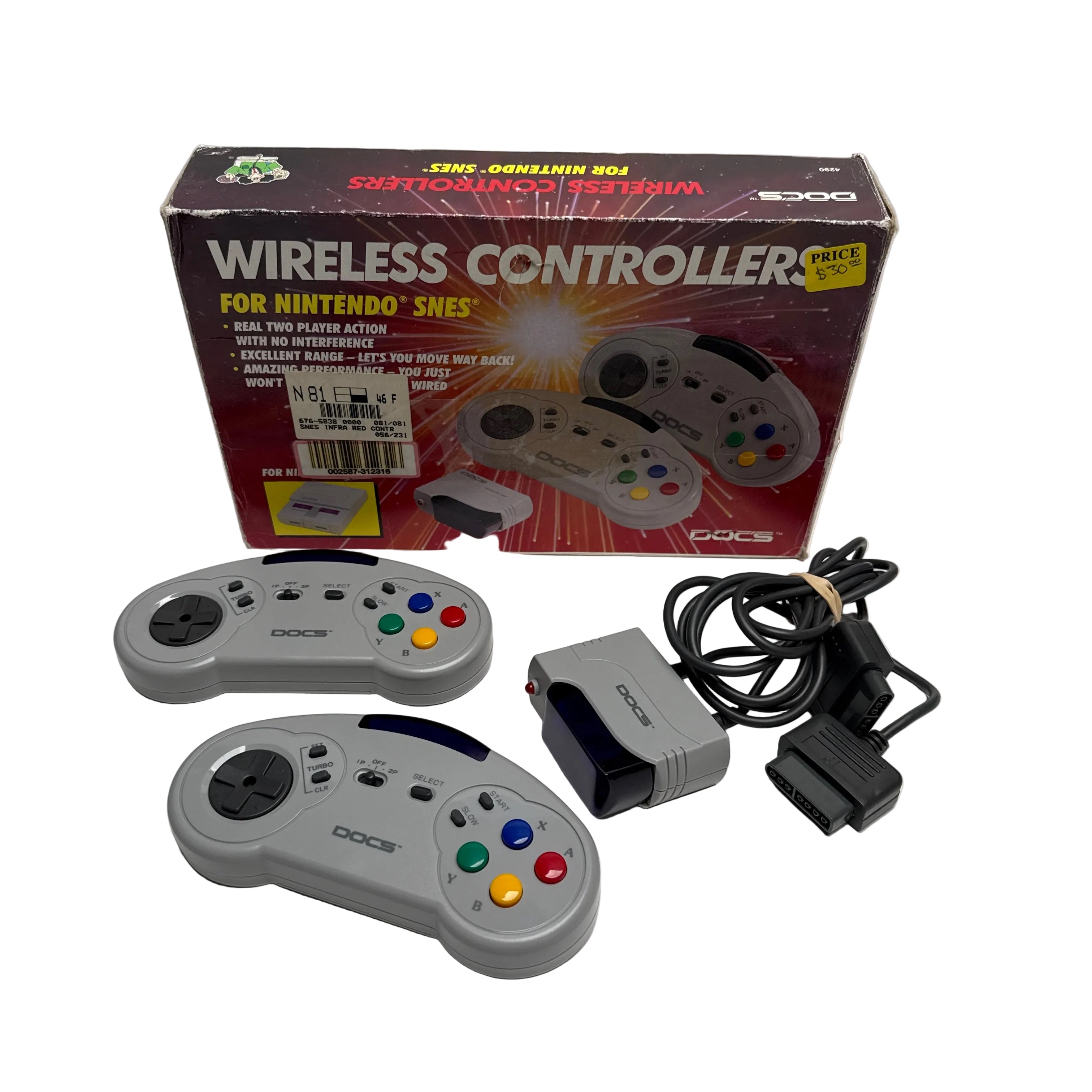 Docs Wireless Controllers for SNES – MiSTer Addons