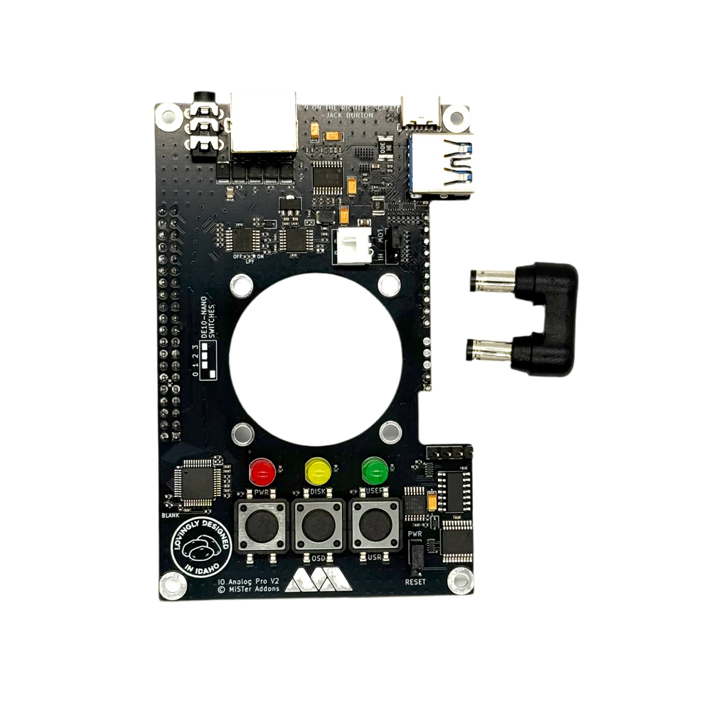 IO Analog Pro Board | Analog Video & Audio | MiSTer Addons