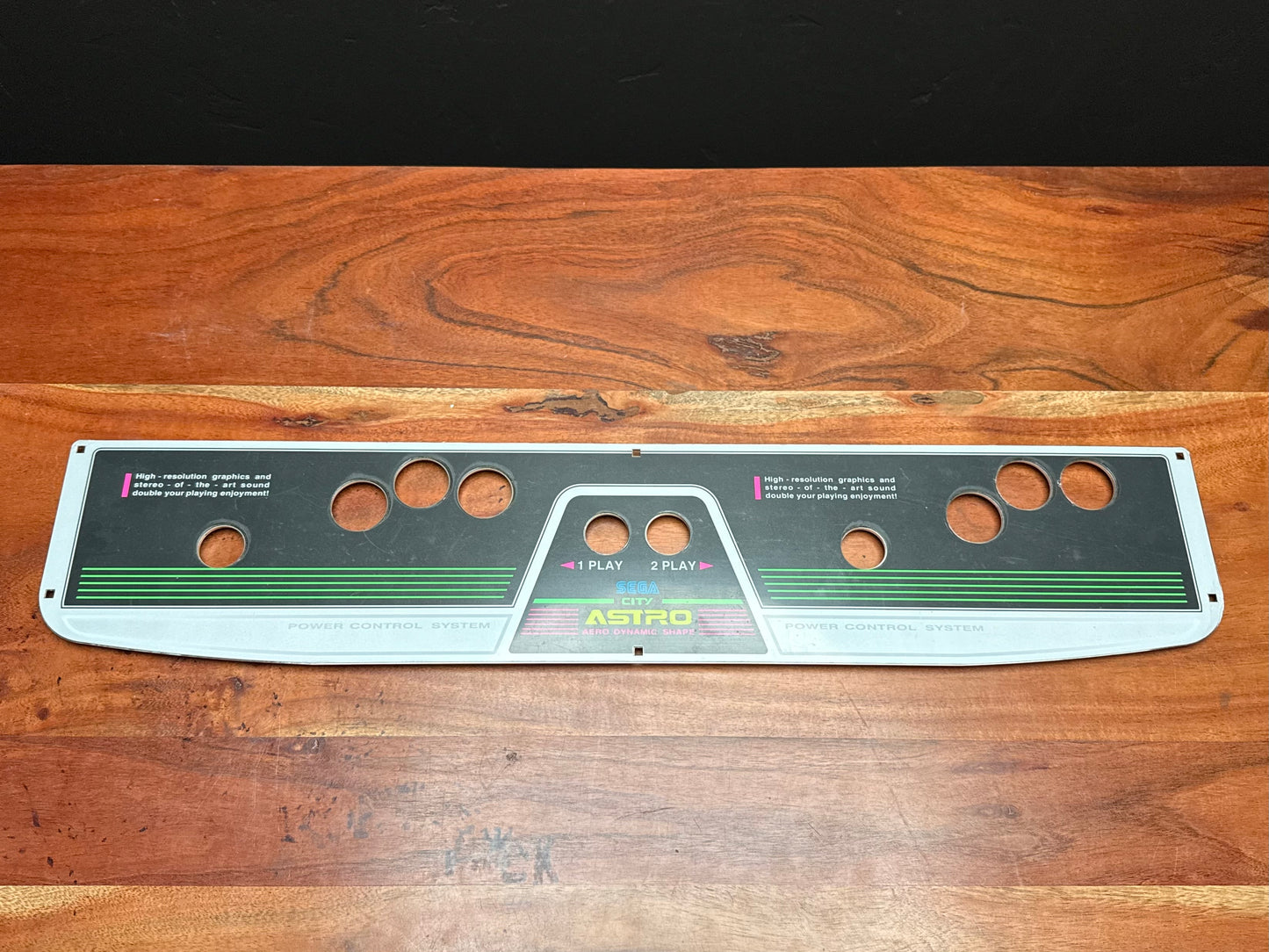 Sega Astro City 2L6B Control Panel