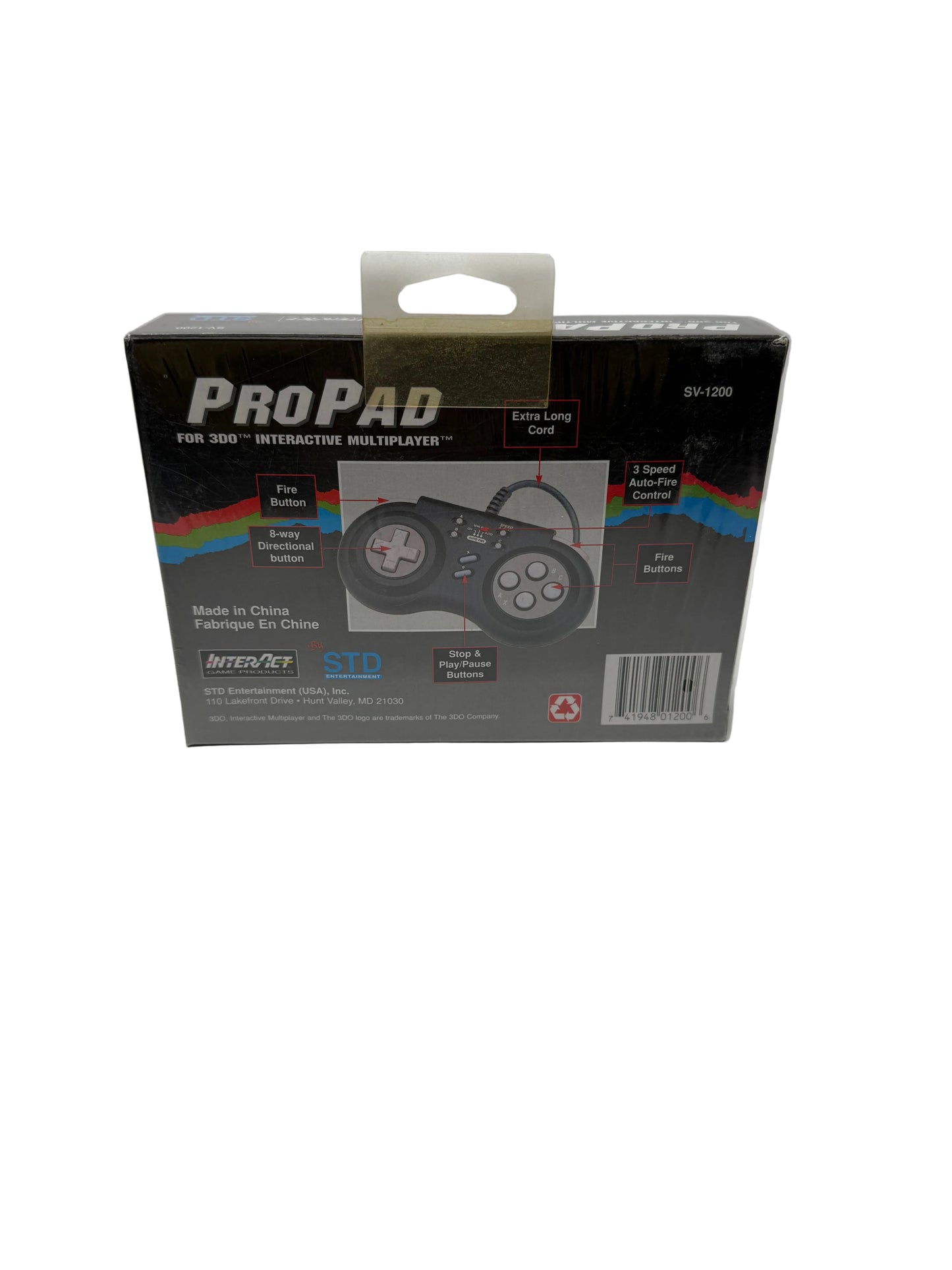 [3DO] Interact ProPad Controller (Sealed)