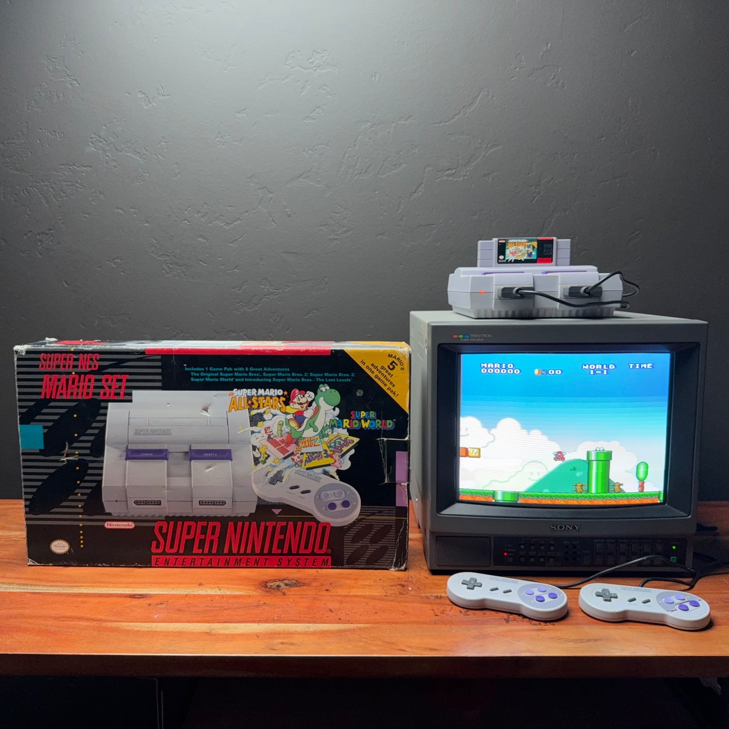 Super Nintendo Mario Set