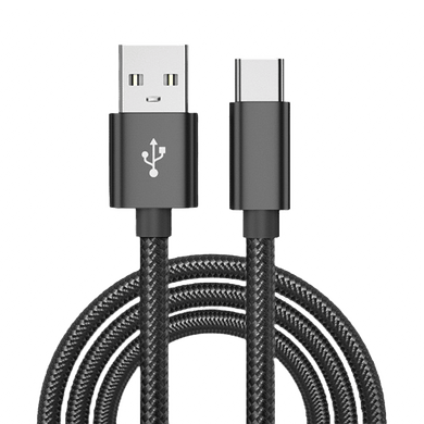 Premium Braided USB C to USB A Cable - MiSTer Addons