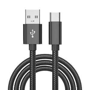 Premium Braided USB C to USB A Cable