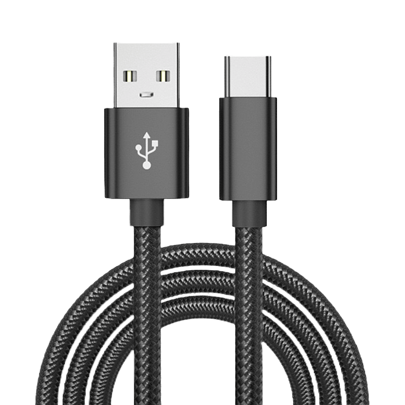 Premium Braided USB C to USB A Cable - MiSTer Addons
