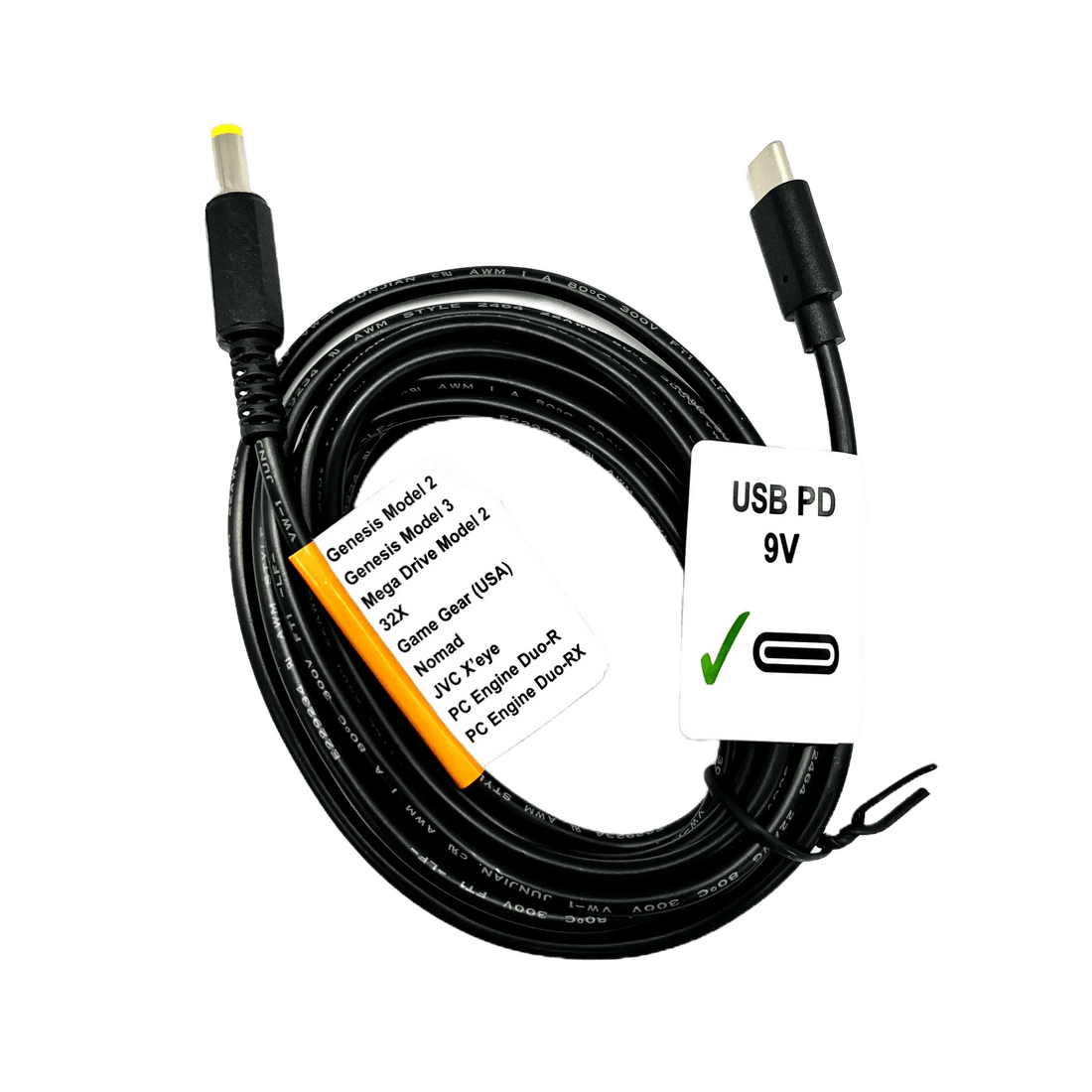 Reflex Volt Console Power Cables - MiSTer Addons