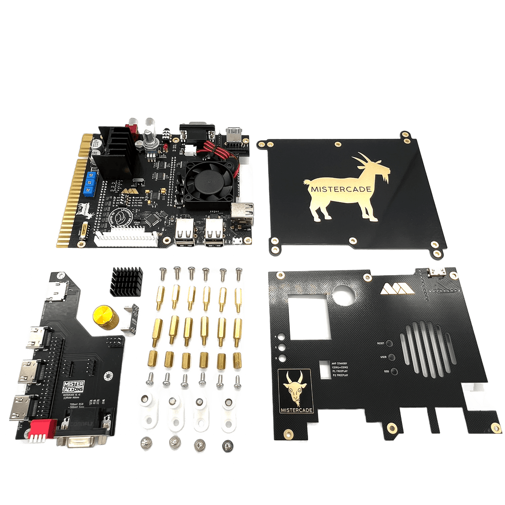 
                      
                        MiSTercade Kit | MiSTer FPGA JAMMA Arcade Kit - MiSTer Addons
                      
                    