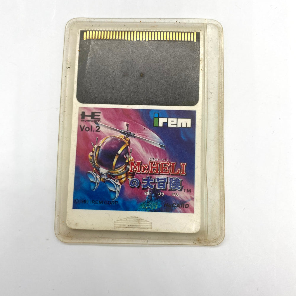 [PC Engine] Mr. HELI'S ADVENTURE Mr Helis Heli