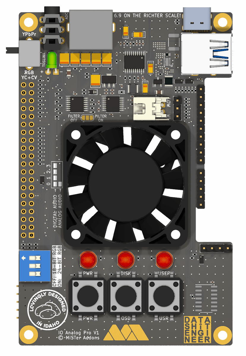 MiSTer FPGA IO Analog Pro (COMING SOON) | MiSTer Addons