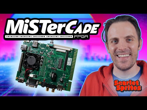 
                      
                        Charger et lire la vidéo dans la visionneuse de la galerie, Kit MiSTercade | Kit d&amp;#39;arcade Monsieur FPGA JAMMA
                      
                    