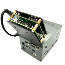 Load image into Gallery viewer, MiSTer FPGA mt32-pi Aluminum Case Mounting Bracket
