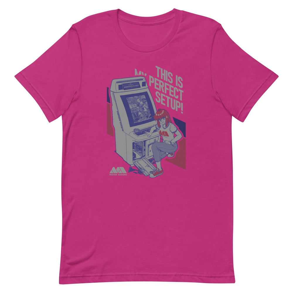 
                      
                        MiSTer Addons Donnacade Dark Unisex T-shirt - MiSTer Addons
                      
                    