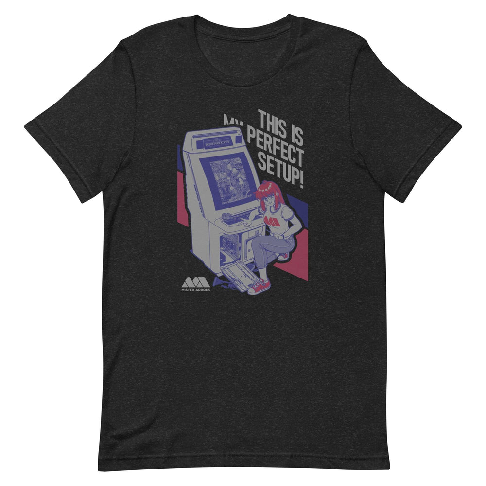 
                      
                        MiSTer Addons Donnacade Dark Unisex T-shirt - MiSTer Addons
                      
                    