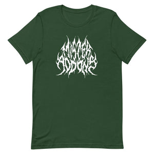 MiSTer Addons Brutal Logo Camiseta unisex de manga corta