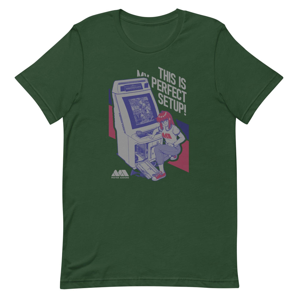 
                      
                        MiSTer Addons Donnacade Dark Unisex T-shirt - MiSTer Addons
                      
                    