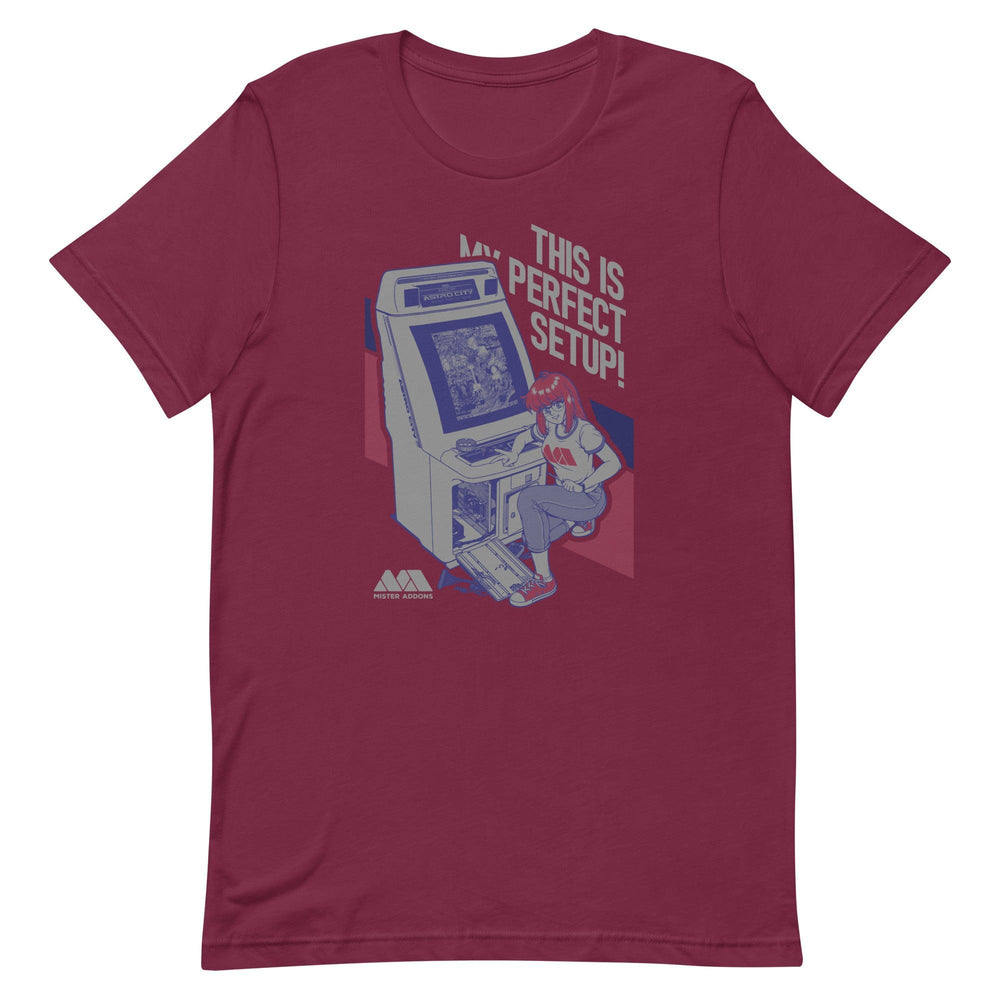 
                      
                        MiSTer Addons Donnacade Dark Unisex T-shirt - MiSTer Addons
                      
                    